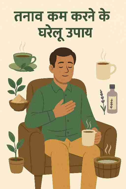 तनाव कम करने के घरेलू उपाय