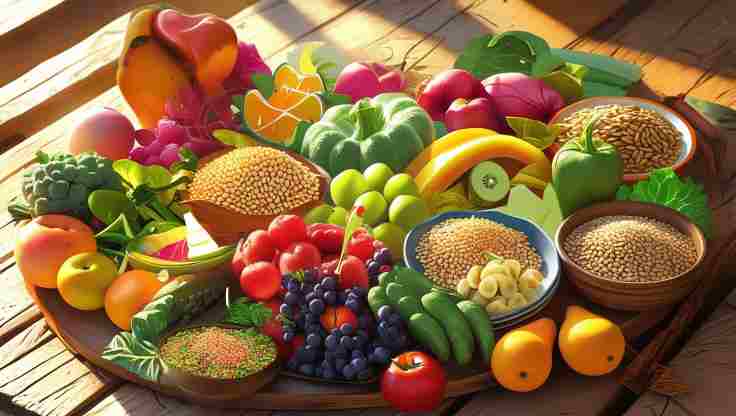 गर्भावस्था में पोषण संतुलित आहार