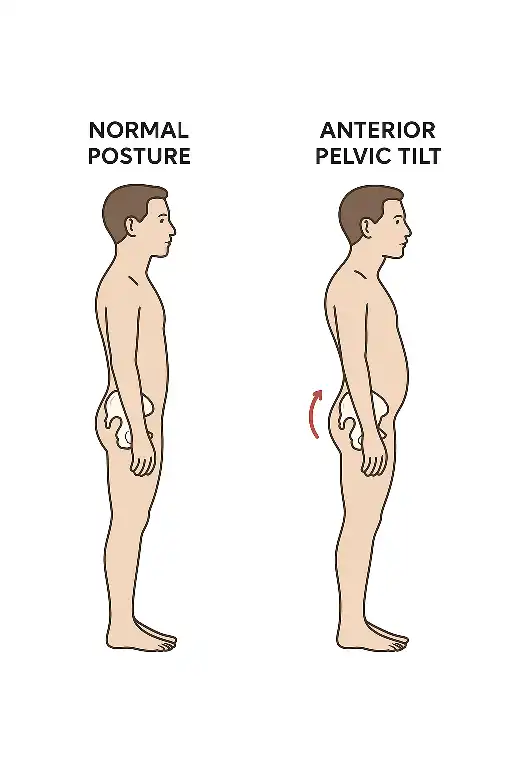 एंटीरियर पेल्विक टिल्ट