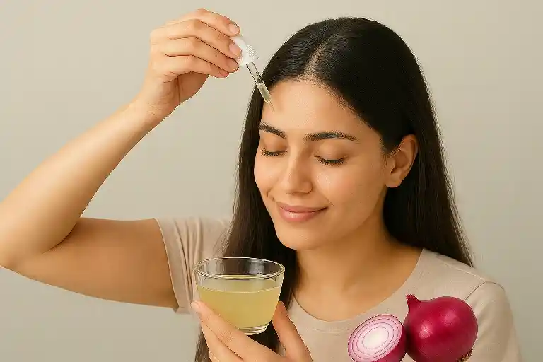 बाल झड़ने के घरेलू उपाय—बालों के लिए प्याज का रस