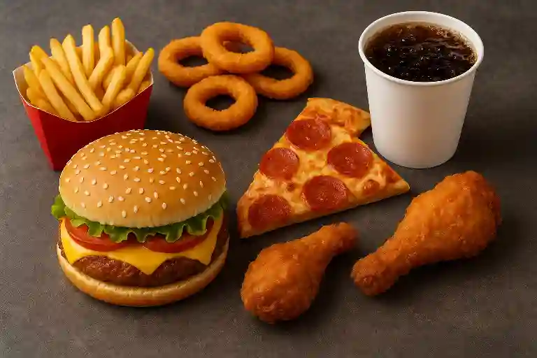 गर्मियों में शरीर कैसे बनाए  — जंक फूड